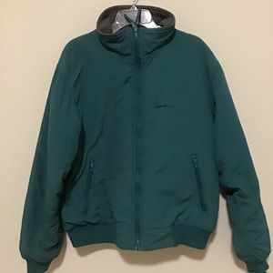Vintage Turquoise Eddie Bauer Bomber Jacket